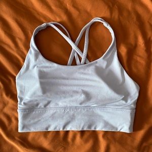 Lululemon Long Line Energy Bra (Icy Lavender,size 6)